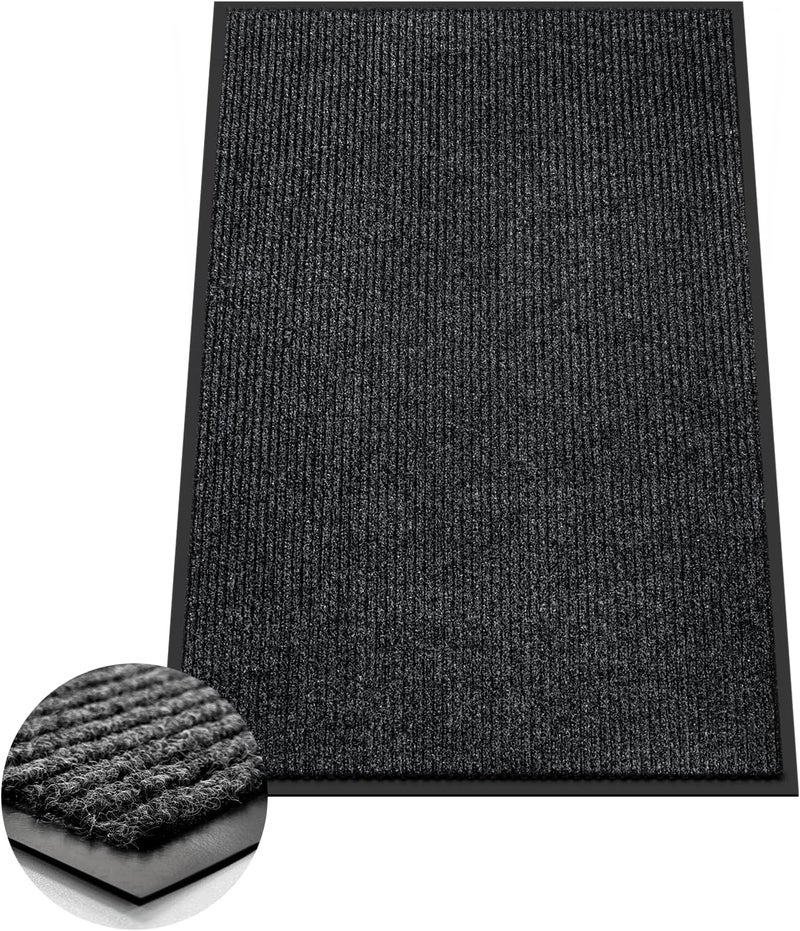 Azadx 2'x3' Front Door Mat Heavy Duty Indoor Outdoor Door Mat Non-Slip Backing Doormat for Entryway Stain and Fade Resistant Commercial Floor Mats Entry Mat Low Profile Welcome Door Mats - Image 1